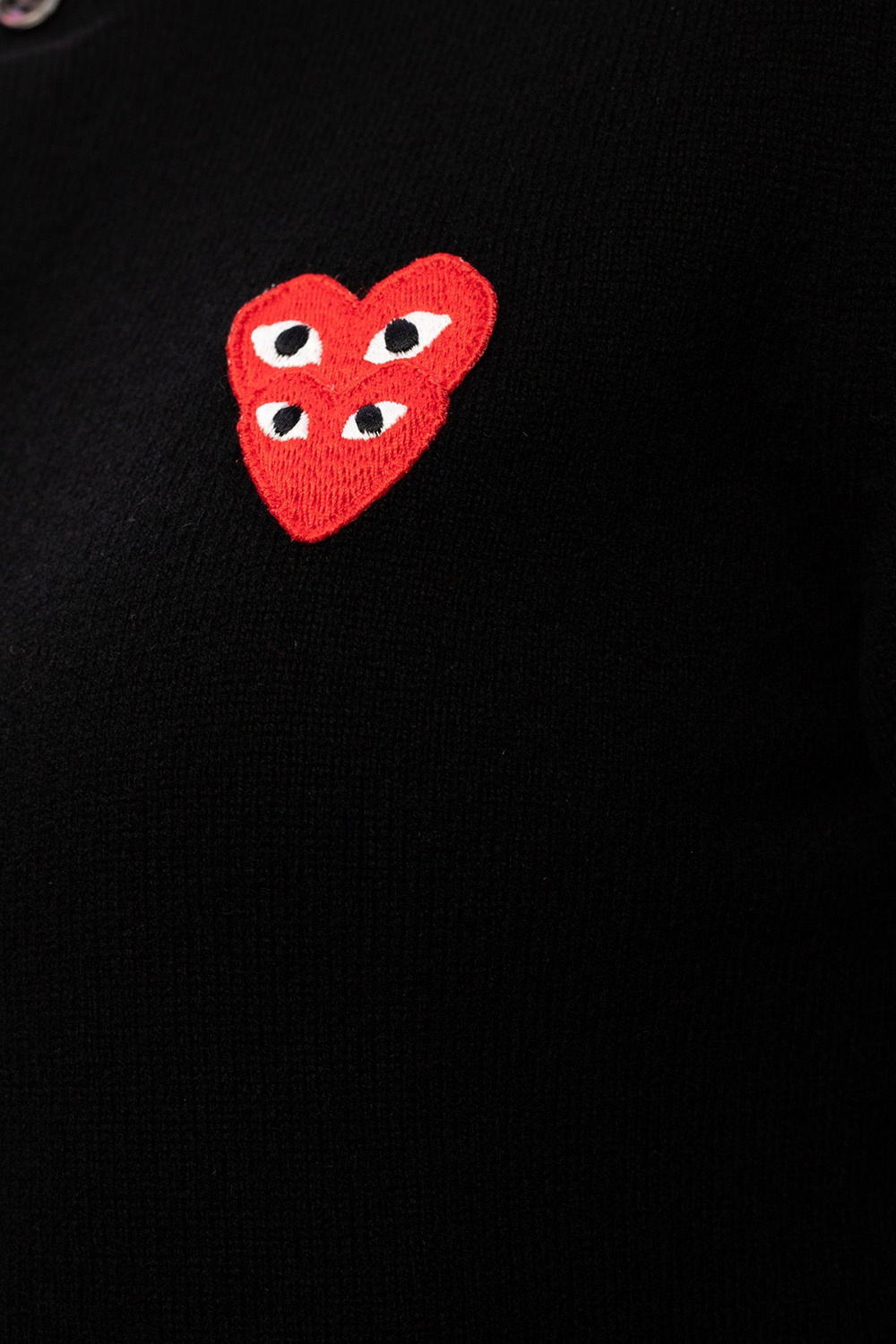 Comme des Garcons Play Sweater with logo